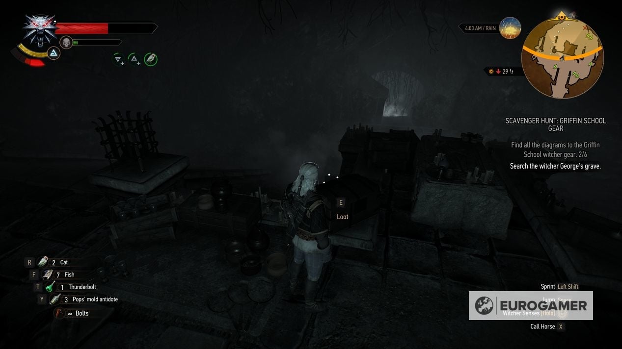 The Witcher 3 Griffin gear How to get all Griffin armor and Griffin